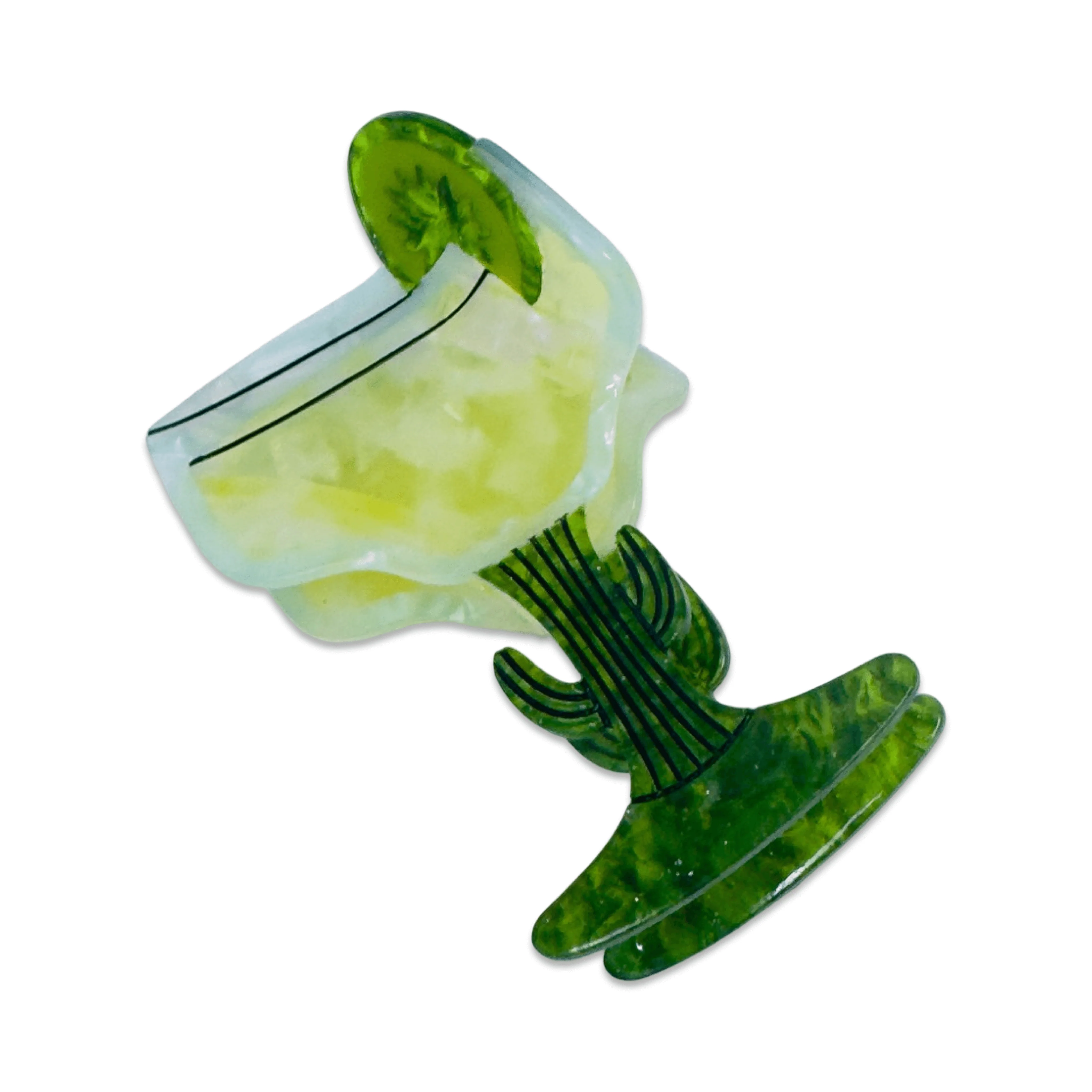 Large Margarita Hair Claw Clip