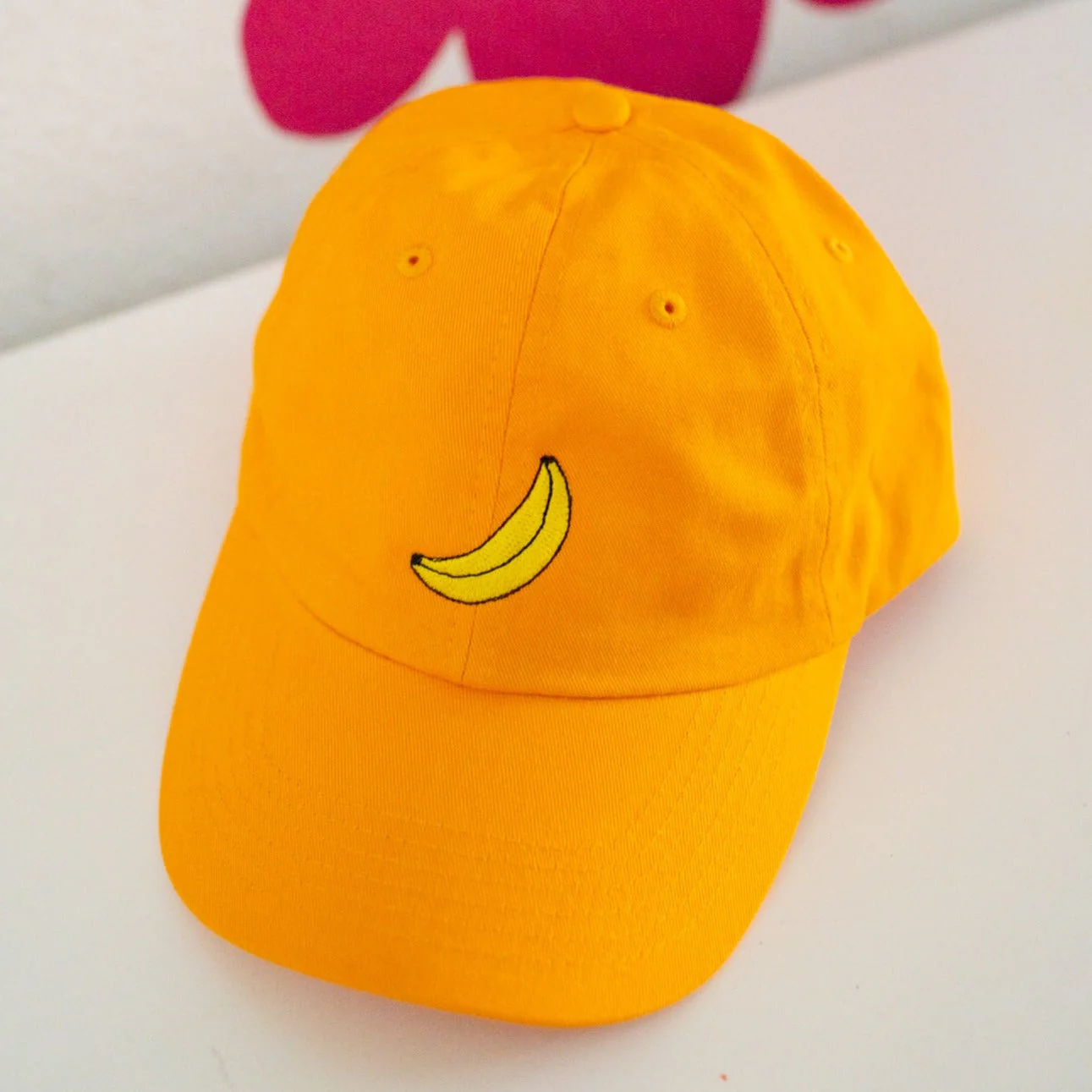 Banana Embroidered Hat