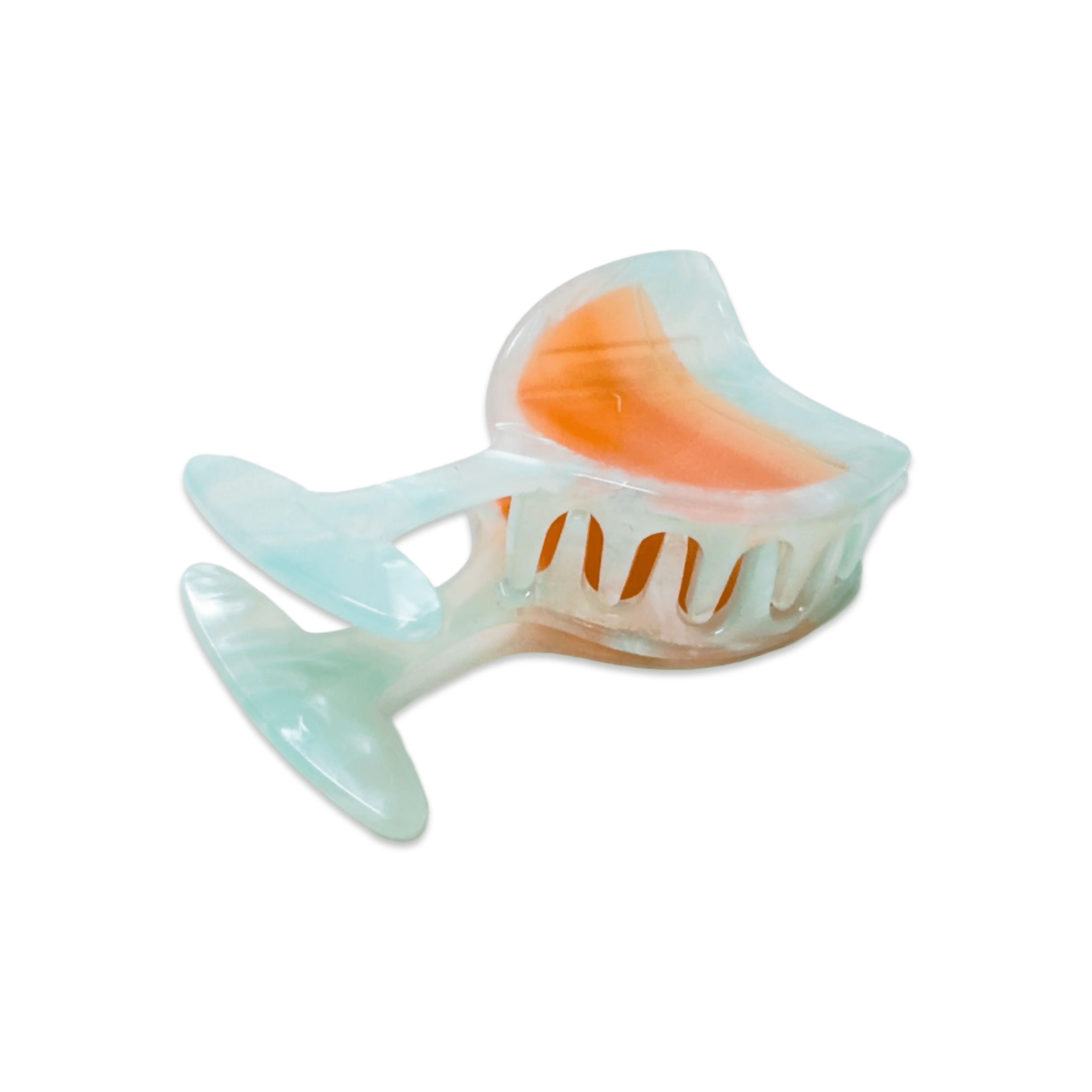 Midi Rose Wine Glass Hair Claw Clip