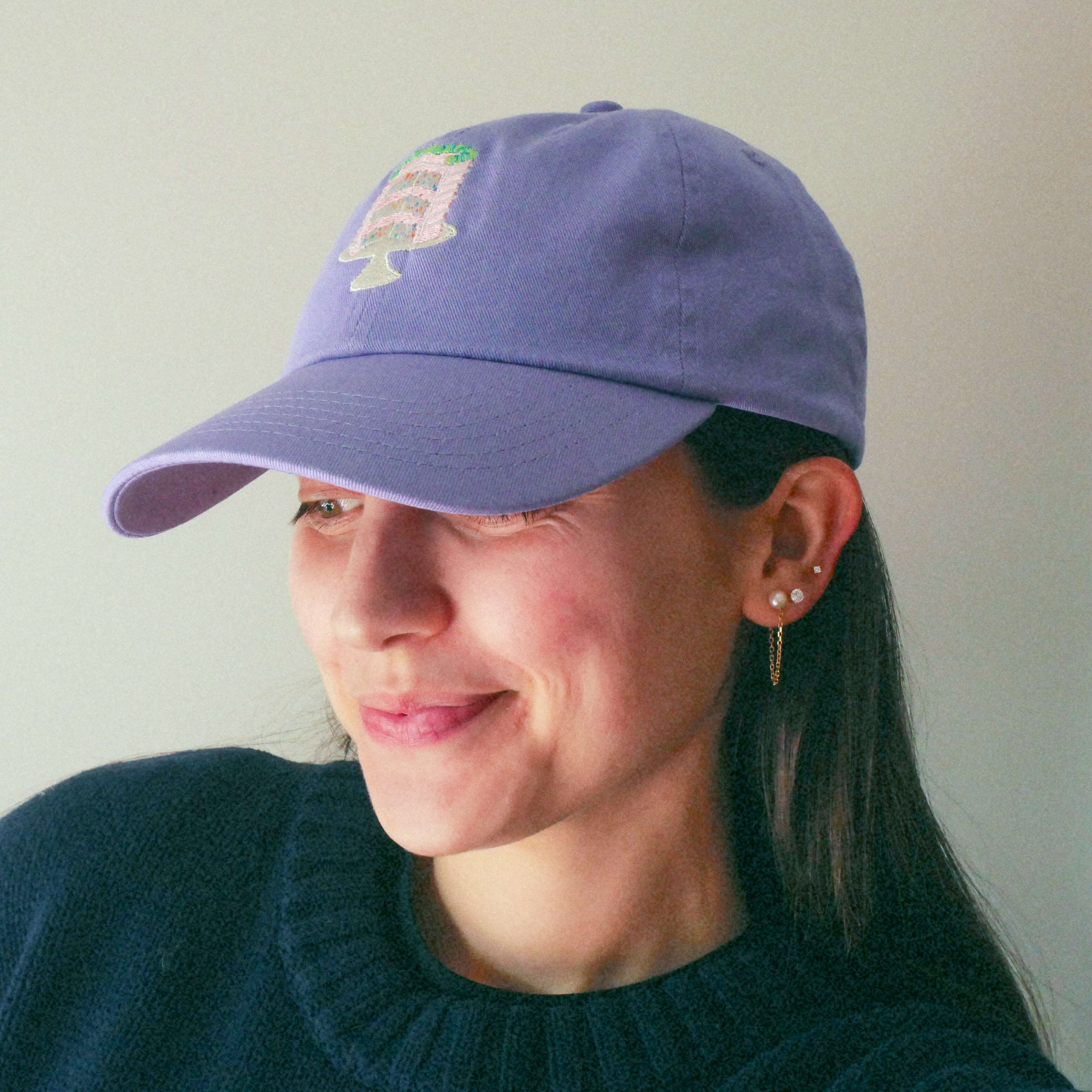 Confetti Cake Embroidered Hat