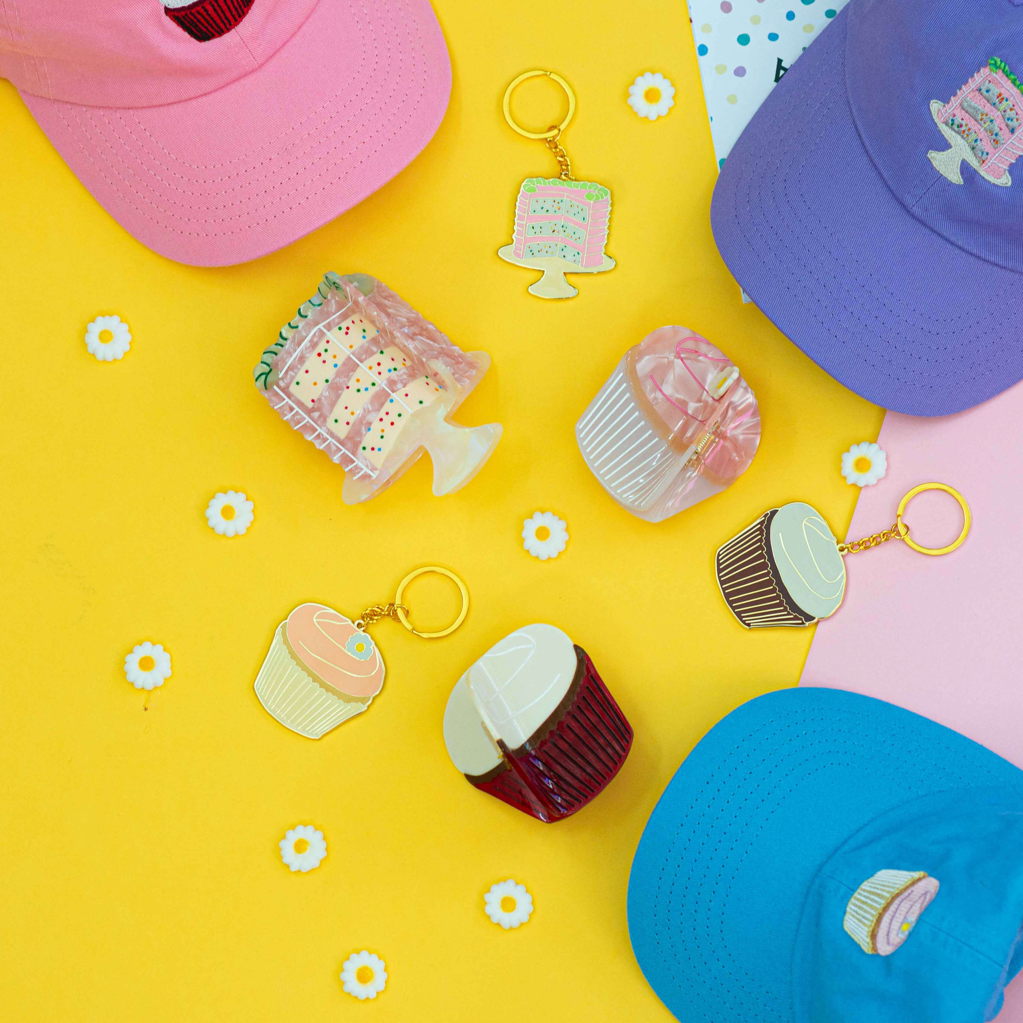 Confetti Cake Embroidered Hat