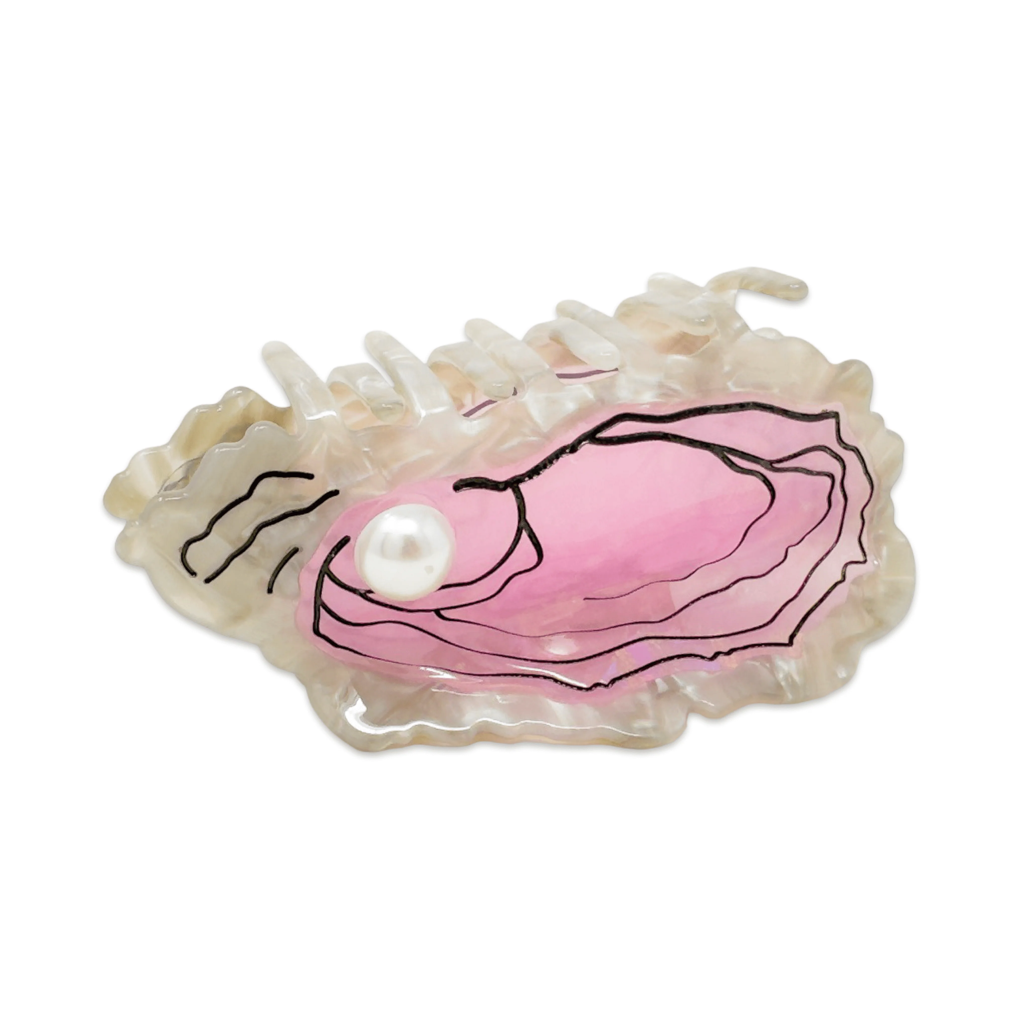 Large Oyster Hair Claw Clip