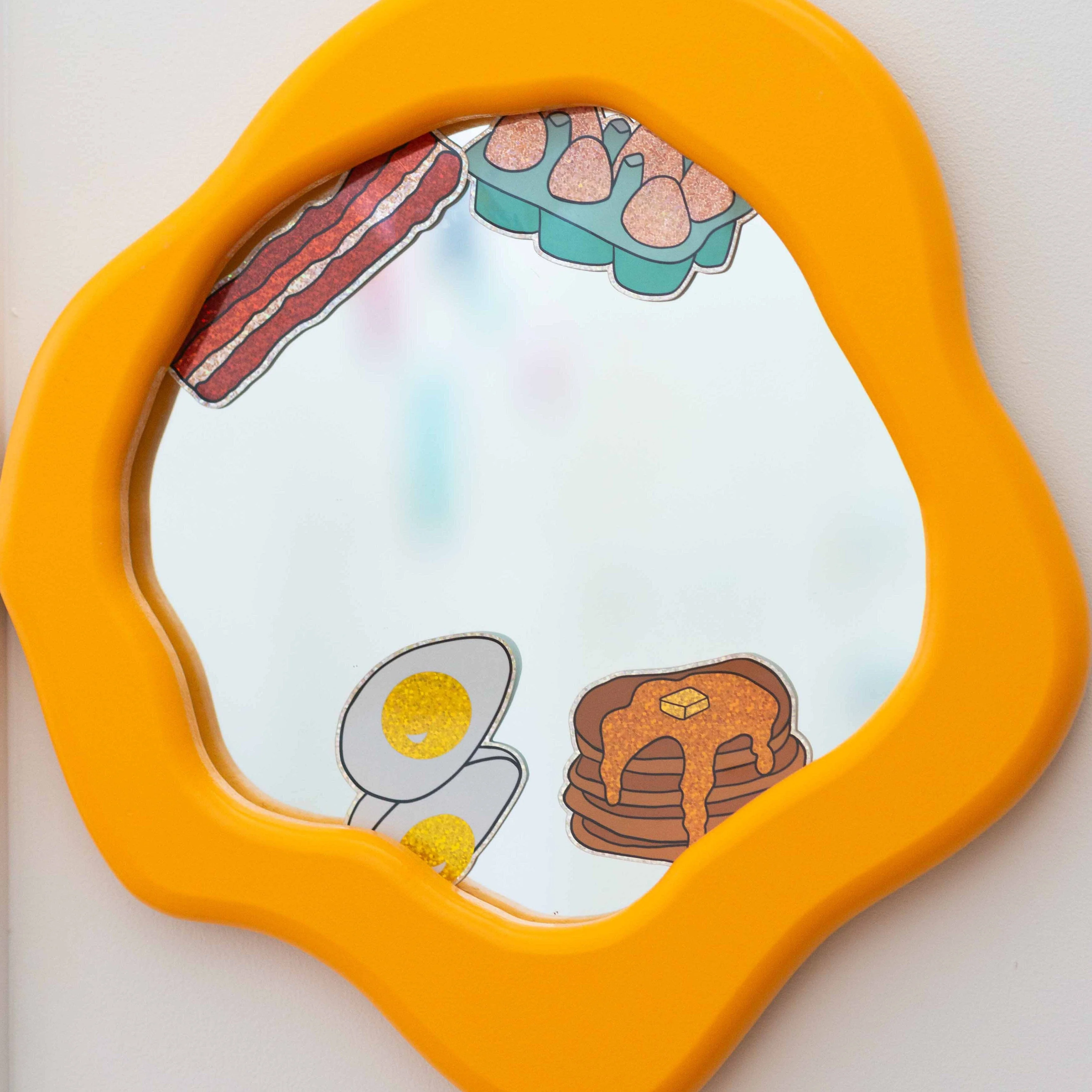 Glitter Pancakes Sticker