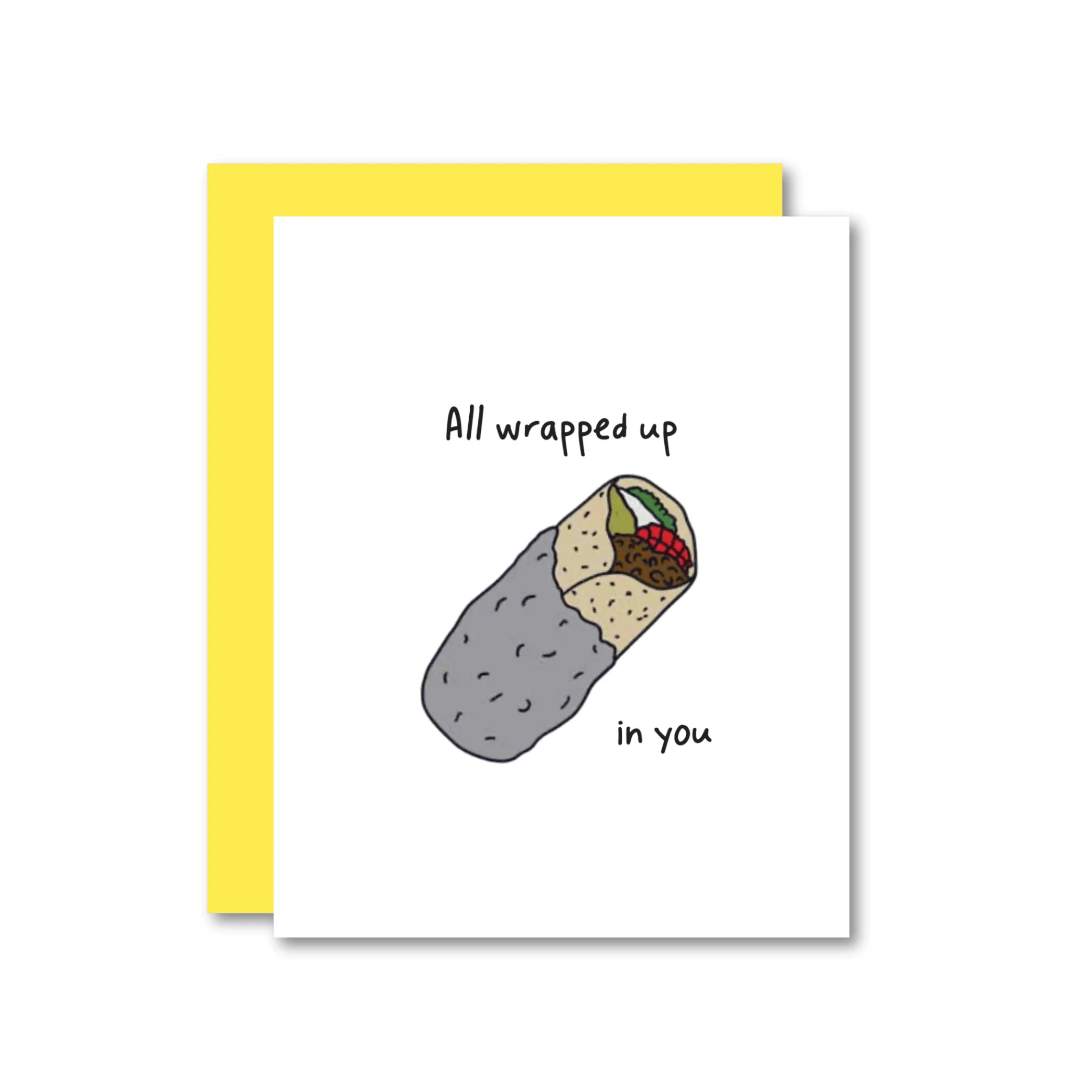Burrito Love Risograph Card