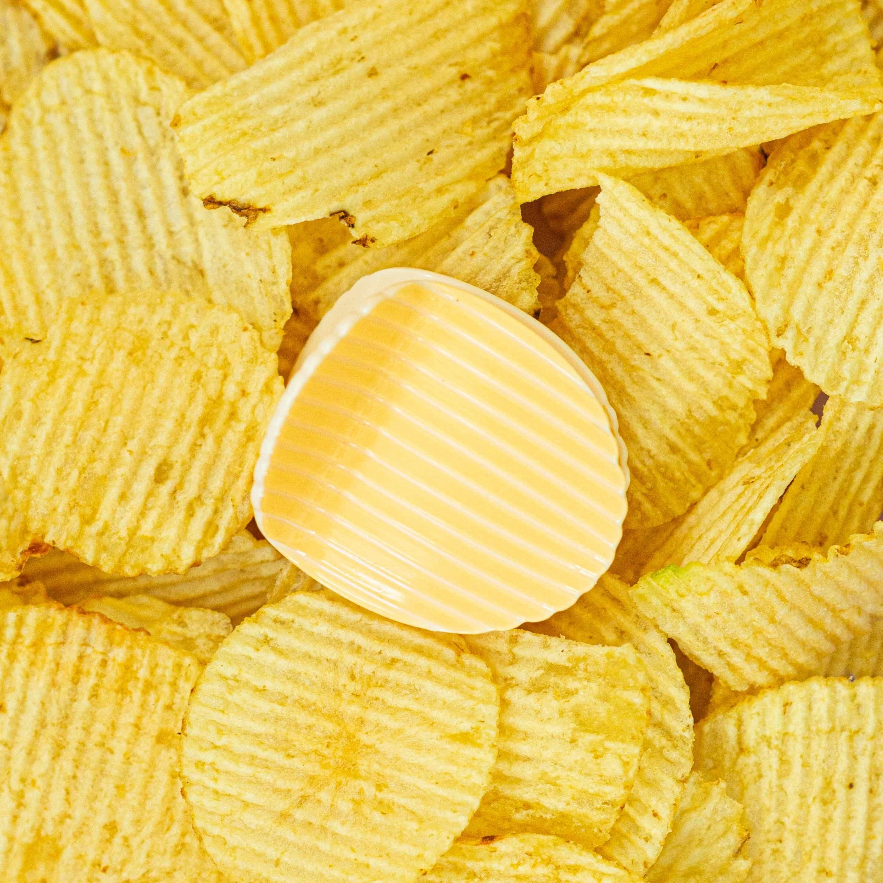 Midi Ruffle Chip Hair Claw