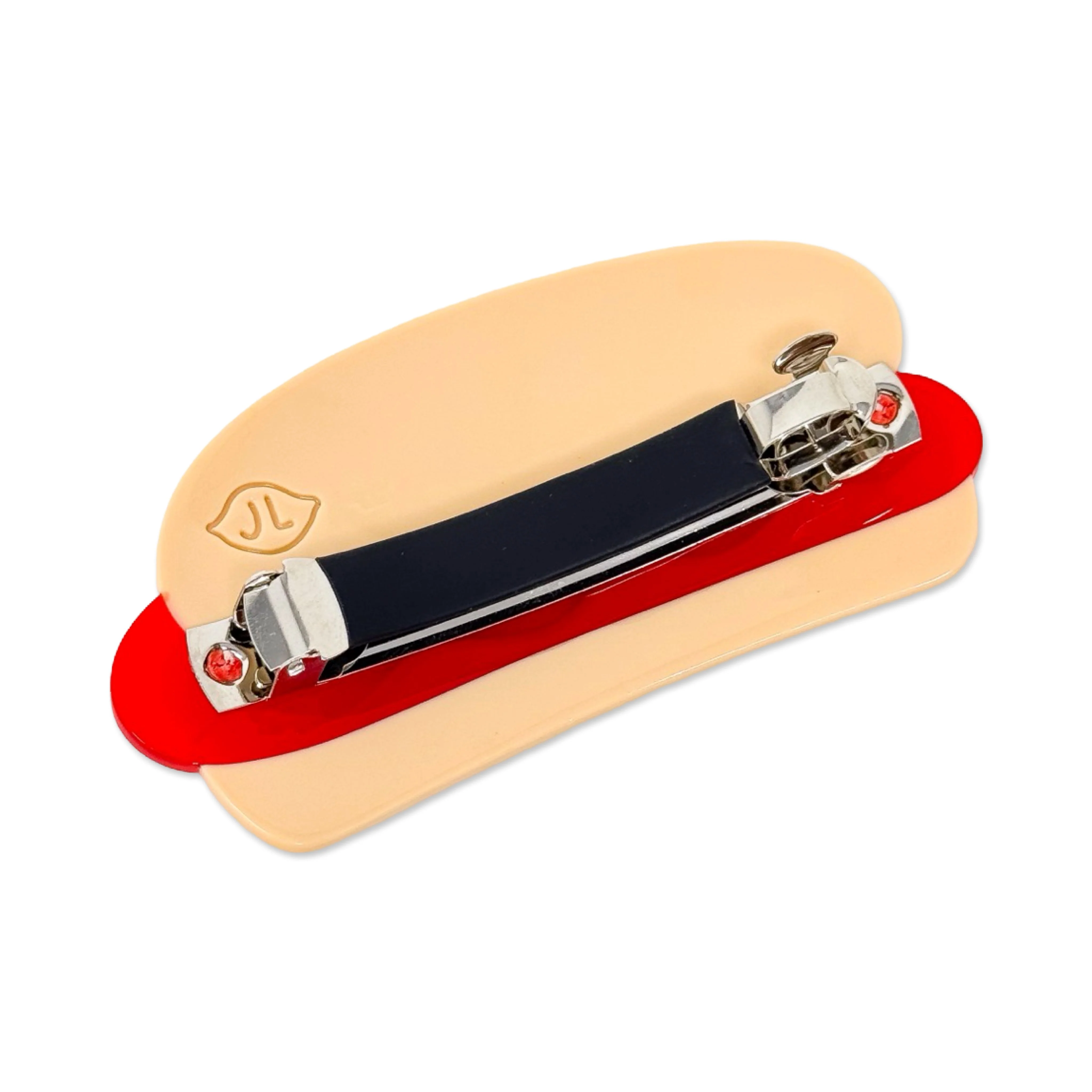 Hot Dog French Barrette