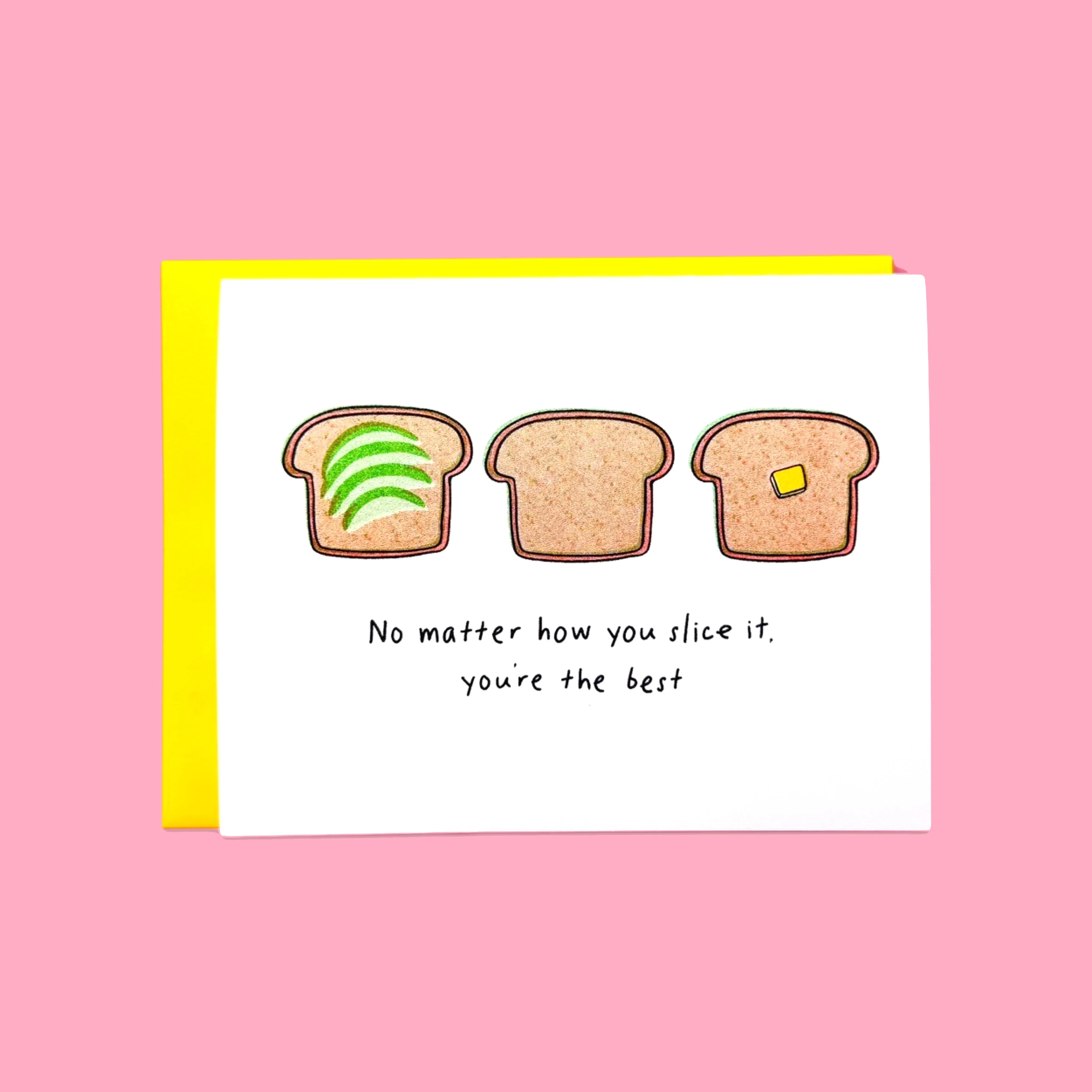 Best Slices Risograph Card