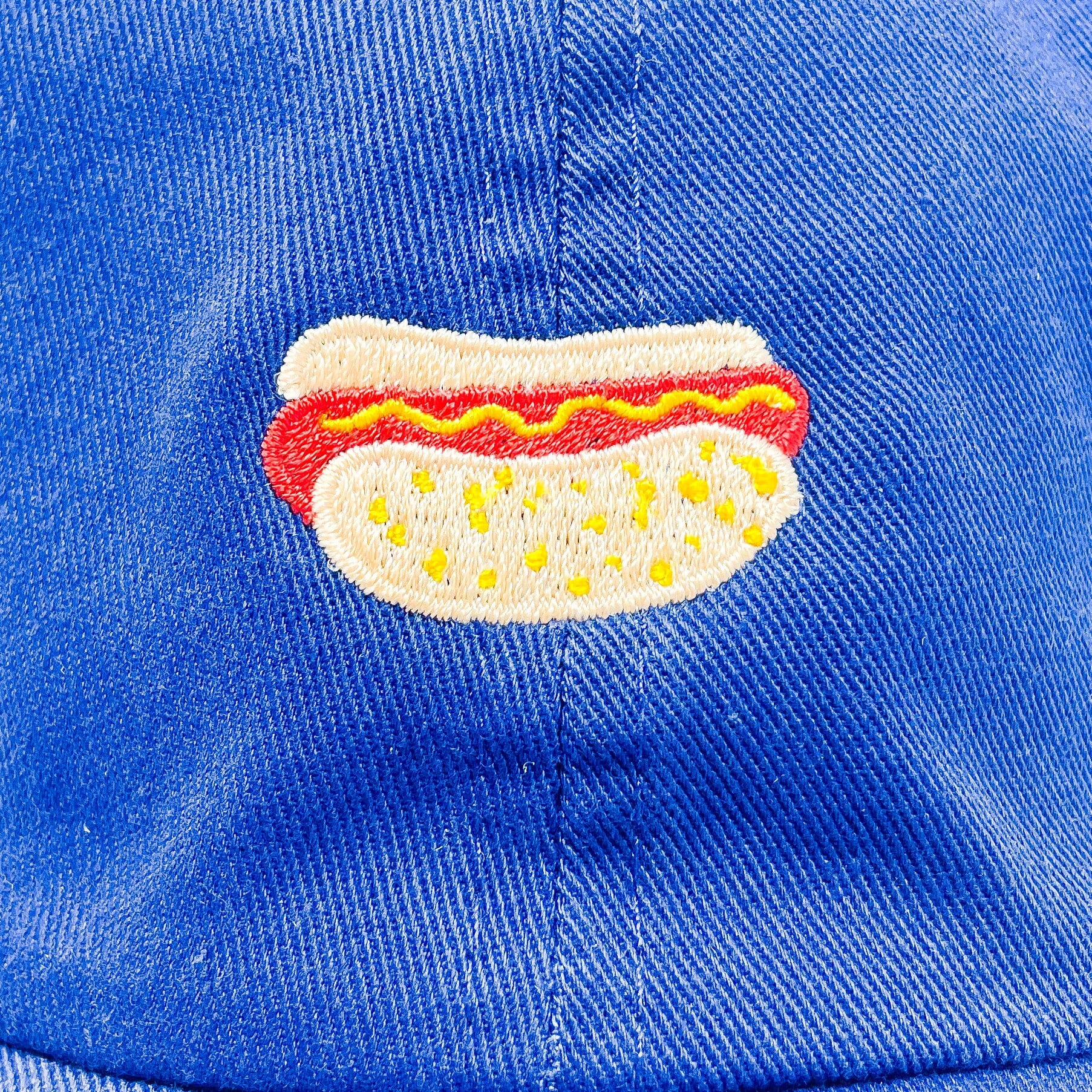 Hot Dog Embroidered Hat