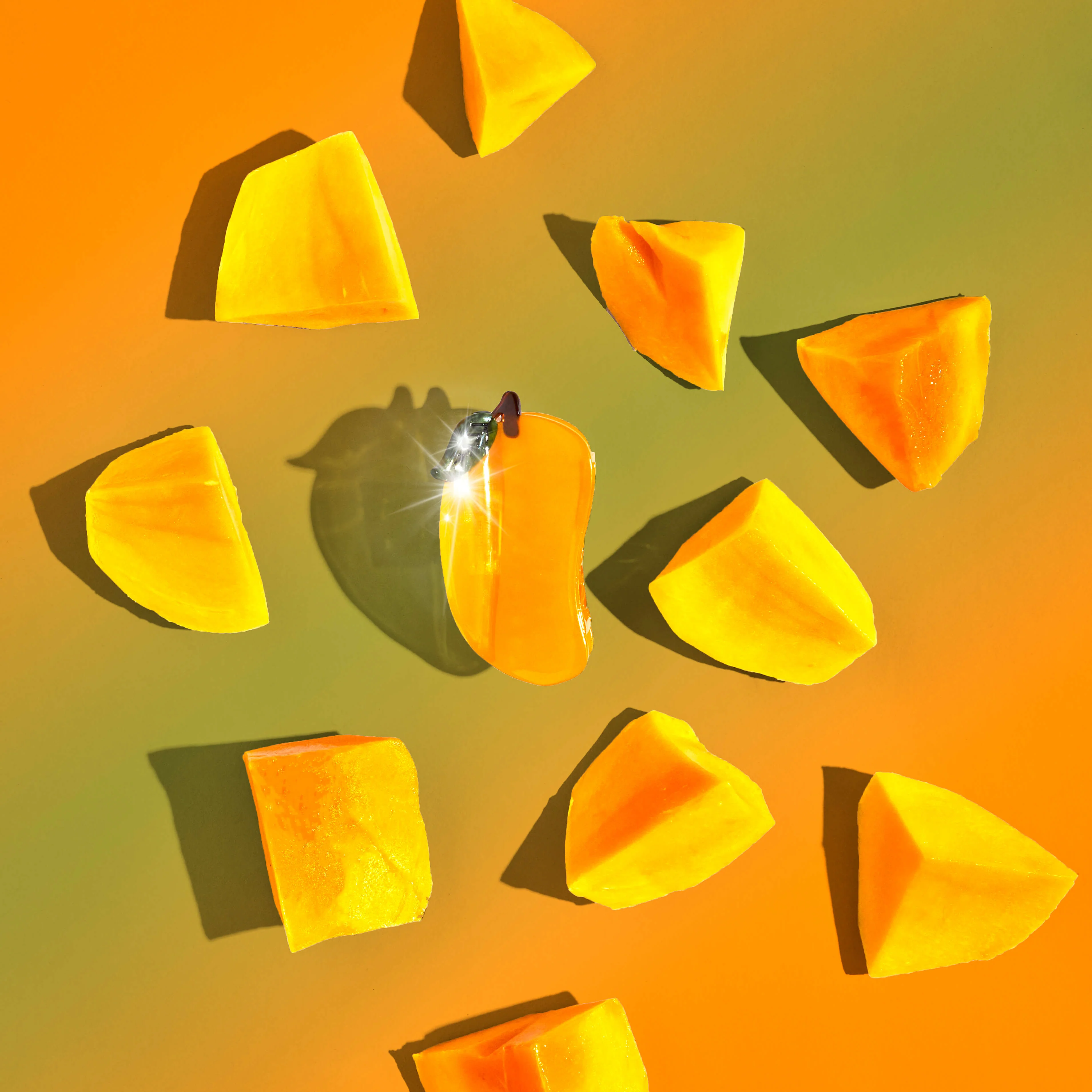 Midi Mango Hair Claw Clip