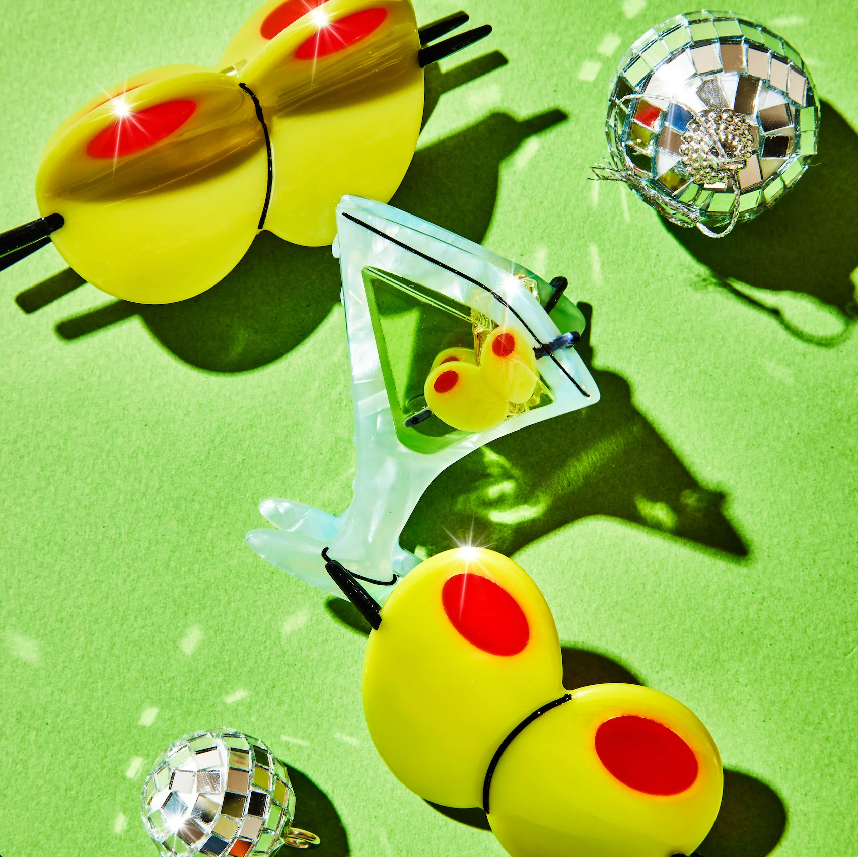 Midi Martini Hair Claw Clip