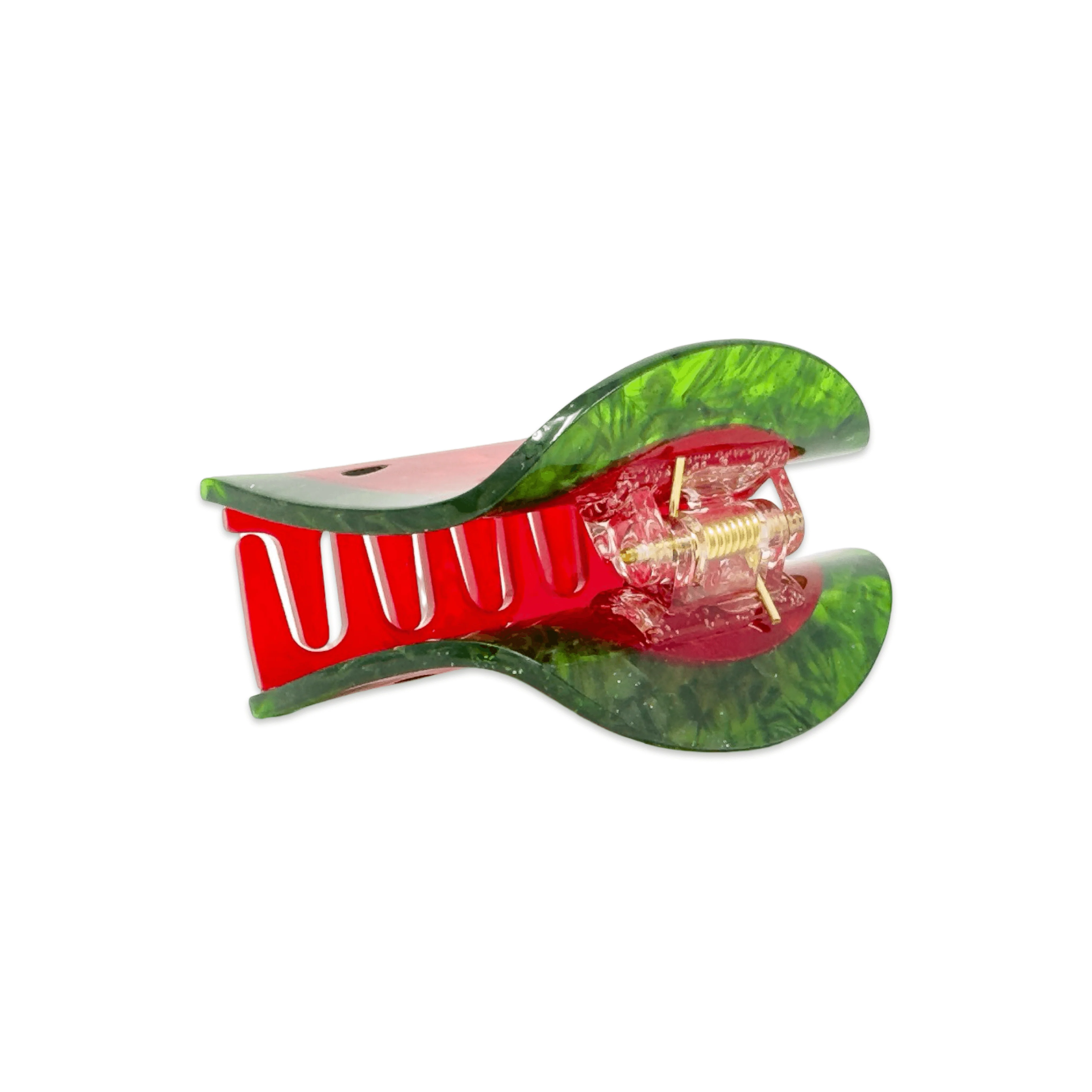 Midi Watermelon Hair Claw Clip