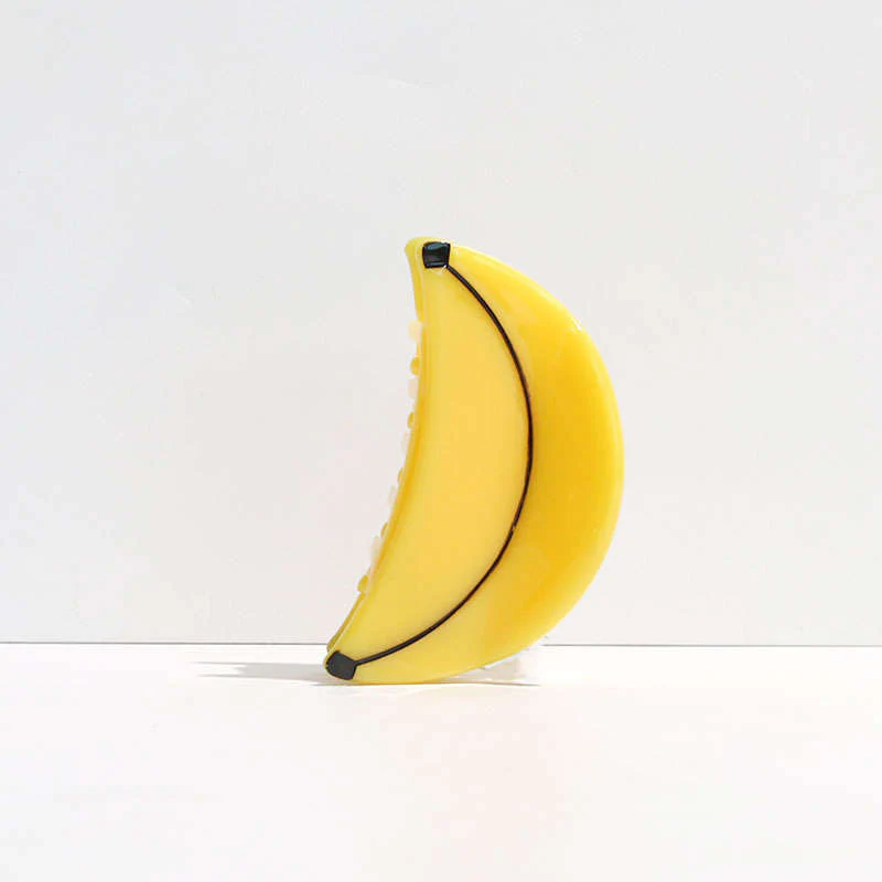 Mini Banana Hair Claw Clip