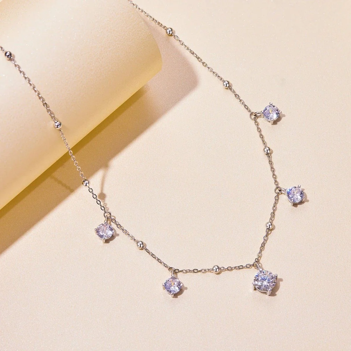 Pangama Moissanite Drop Necklace