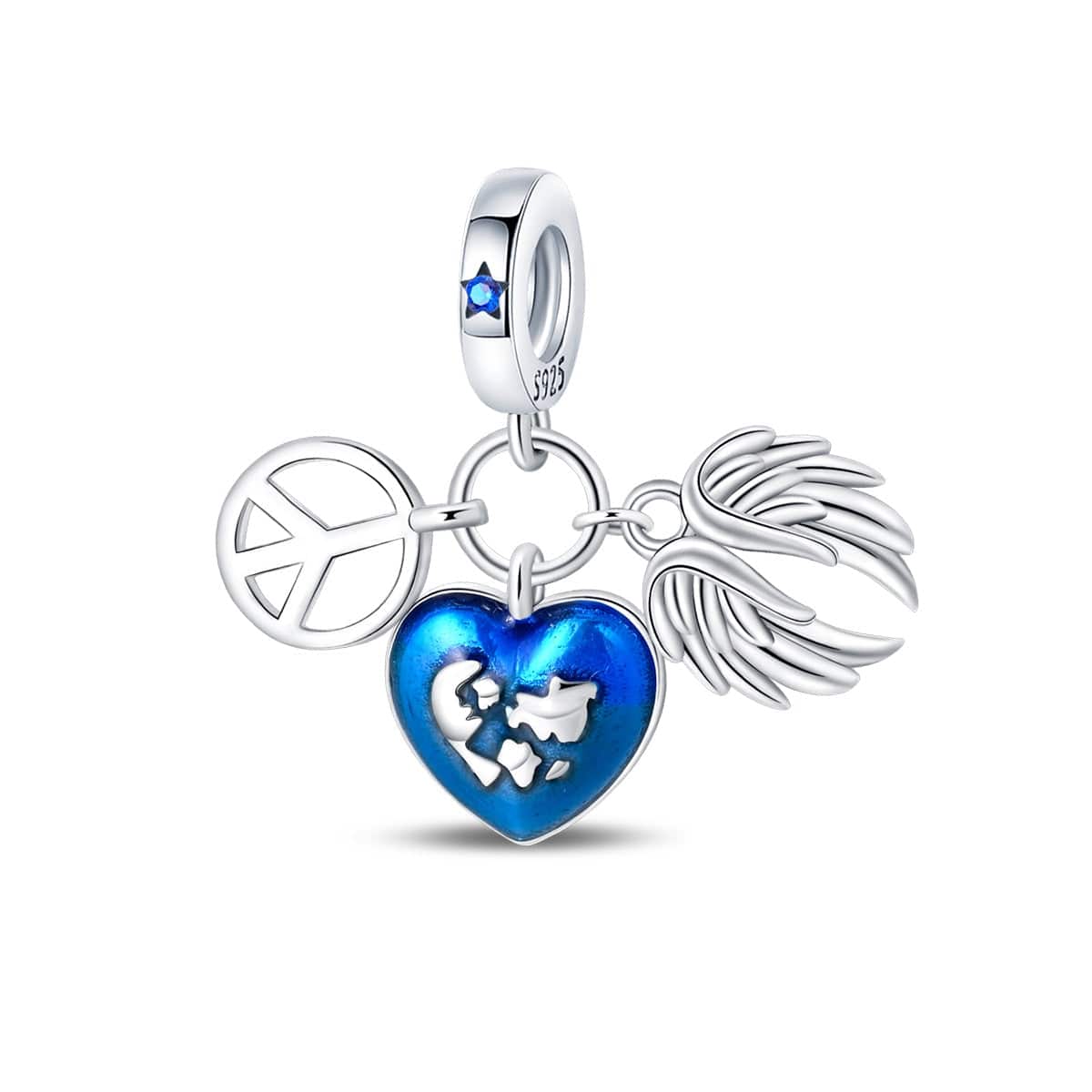 Global Harmony Heart Pendant