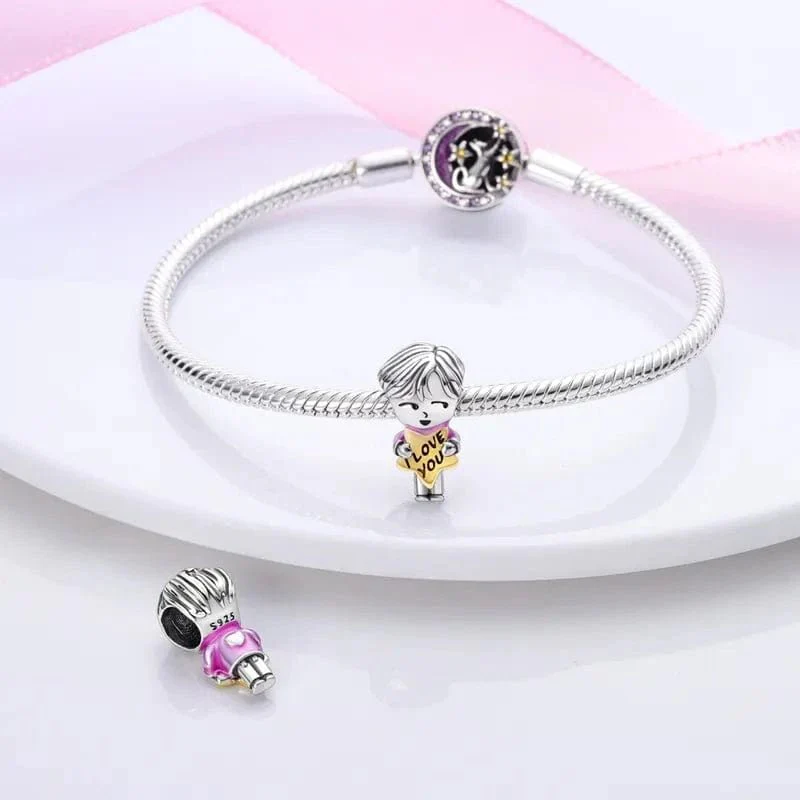 I Love You Boy Charm