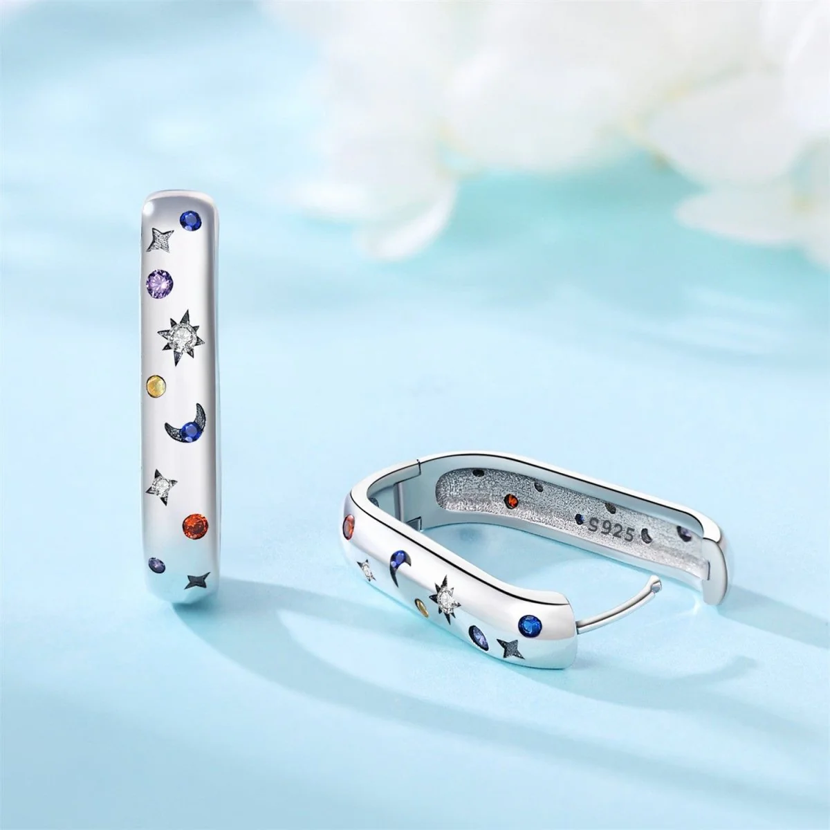 Celestial Dreams Hoop Earrings