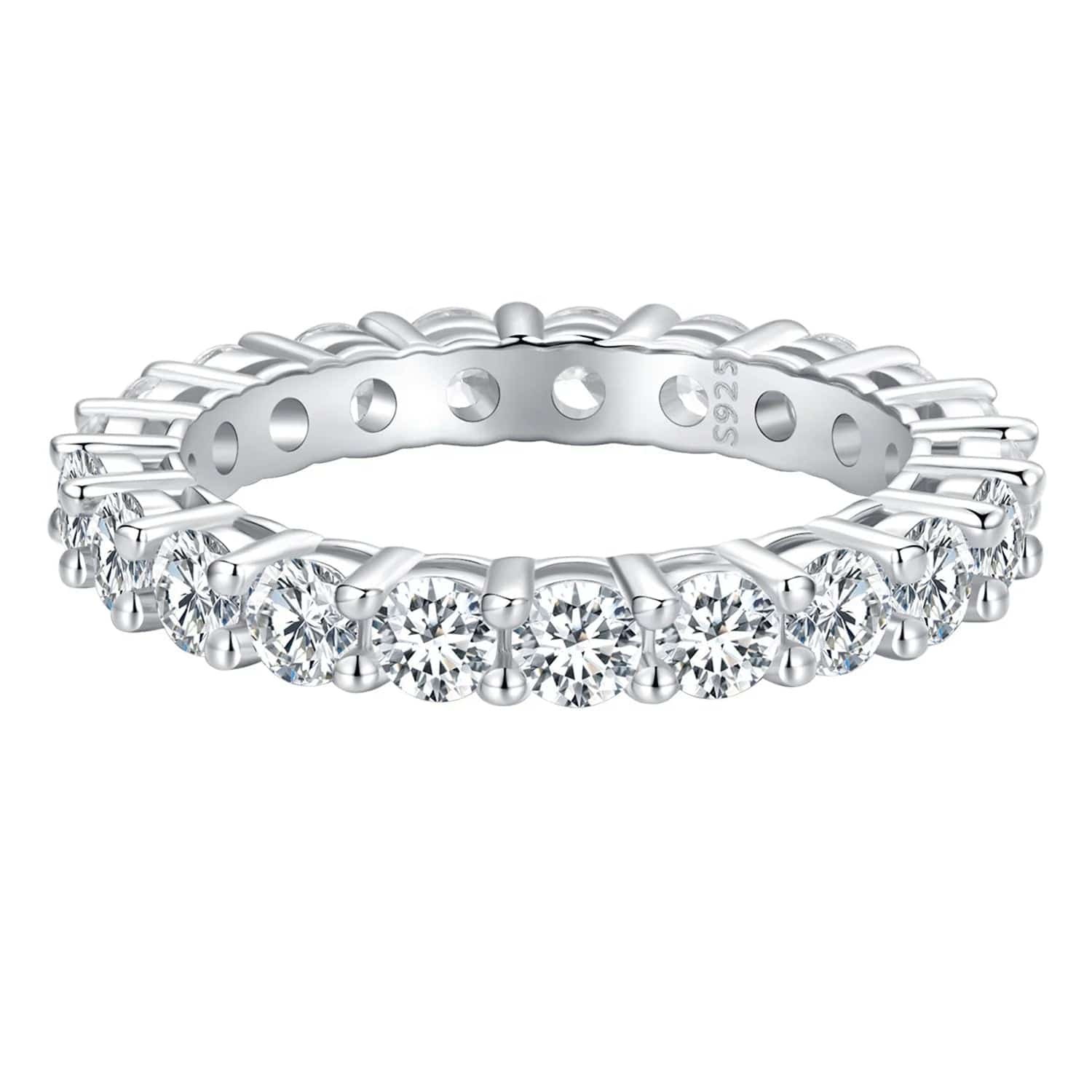 Pangama Moissanite Eternity Band