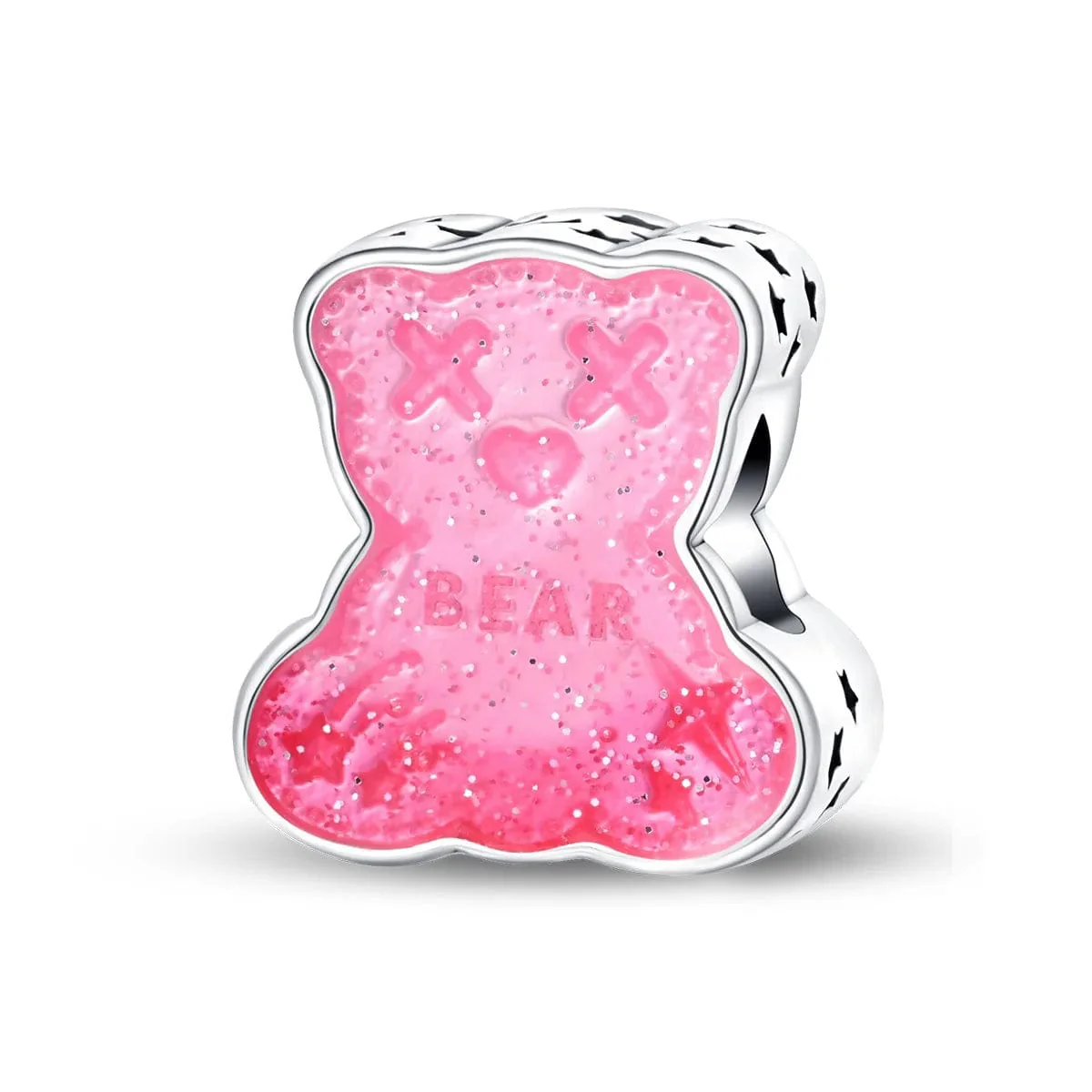 Pink Gummy Bear Charm