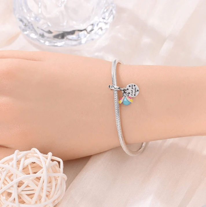 Glow in the Dark Luminous Firefly Charm