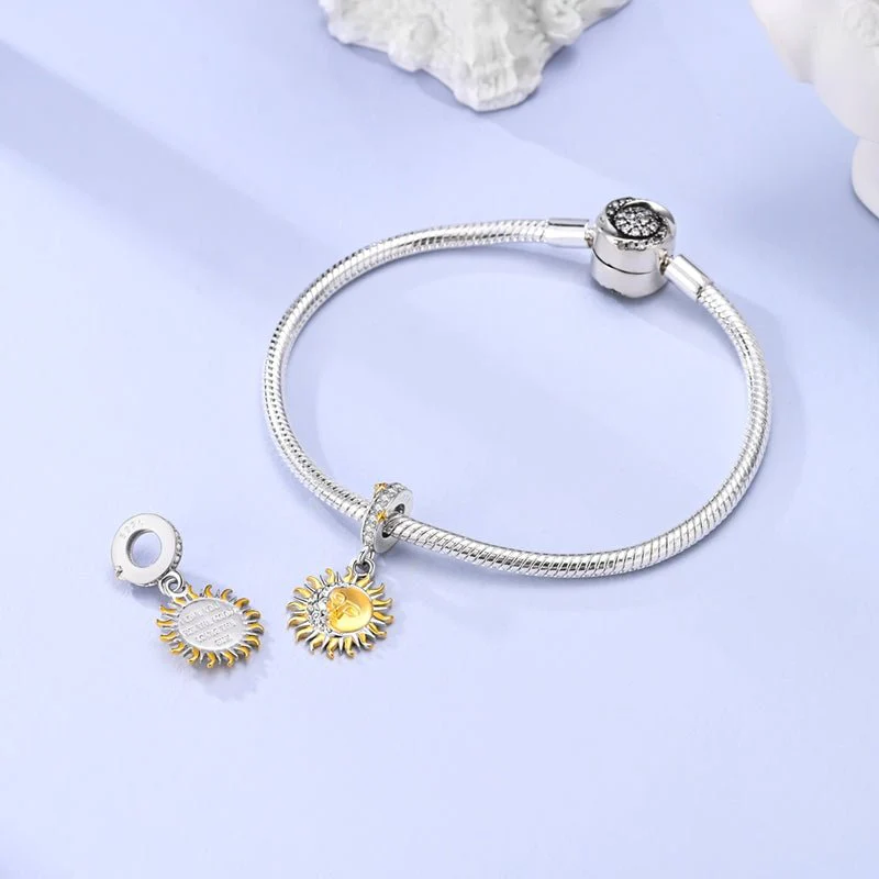 Sun & Moon Dangle Charm