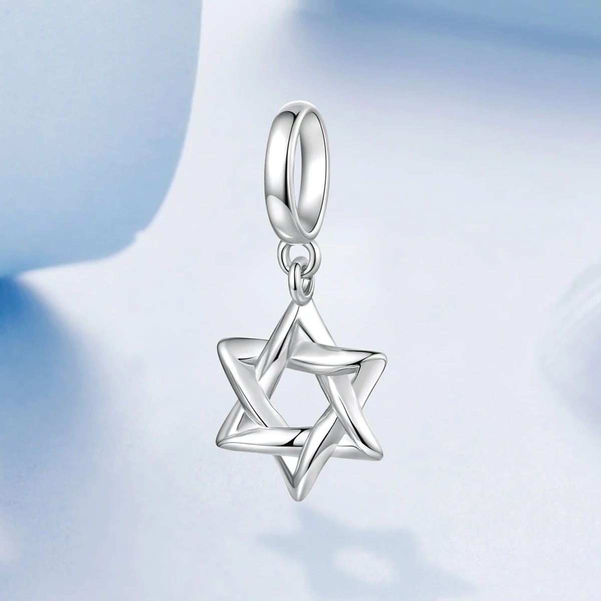 Interwoven Star Dangle Charm