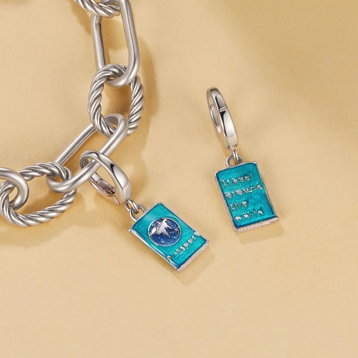 Passport Dangle Charm