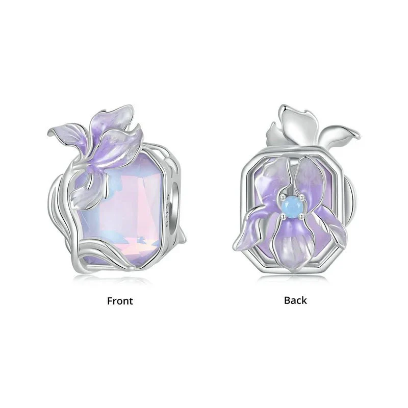 Enchanted Orchid Blossom Charm