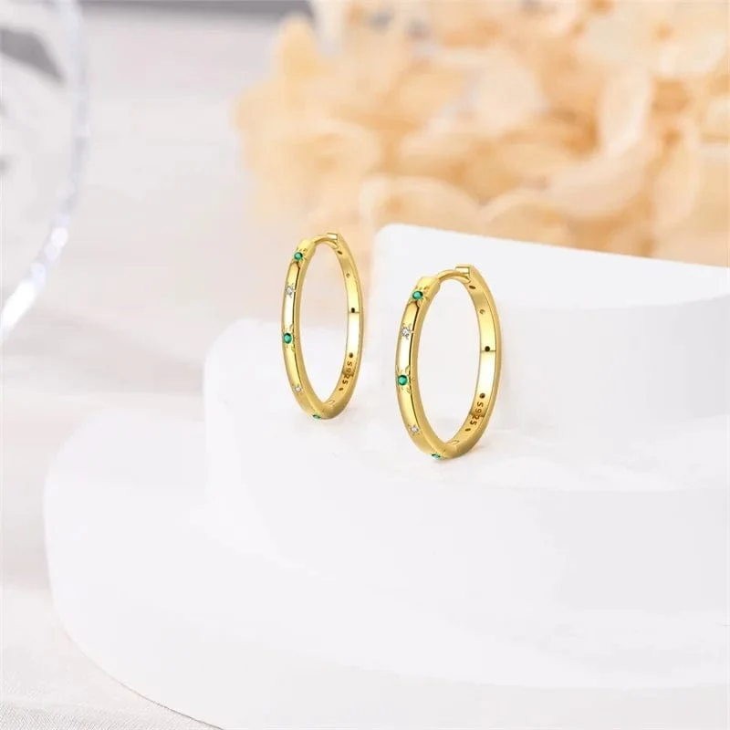 Timeless Gold Hoop Earrings