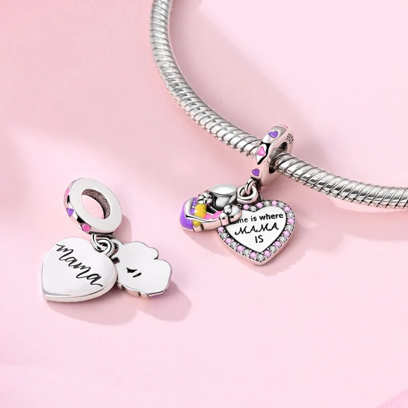 Home Is Where Mama Is Dangle Charm