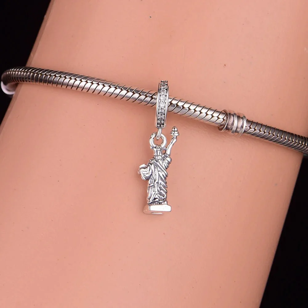 New York Statue of Liberty Dangle Charm