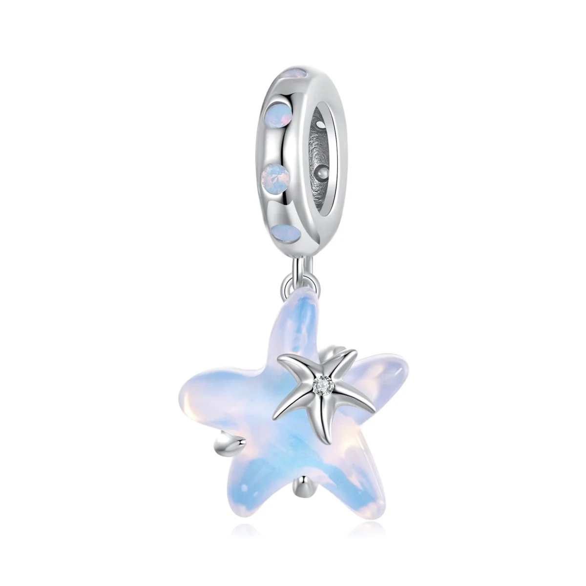 Colorful Starfish Mini Charm