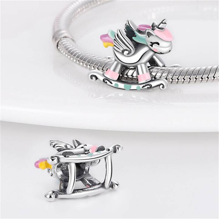 Rocking Unicorn Charm