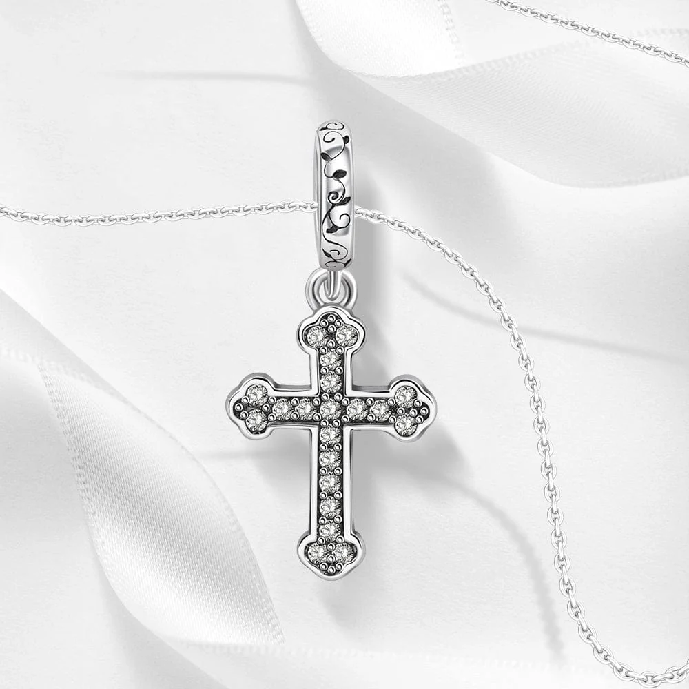 Sparkling Cross Pendant
