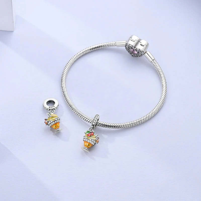 Lemonade Cocktail Dangle Charm