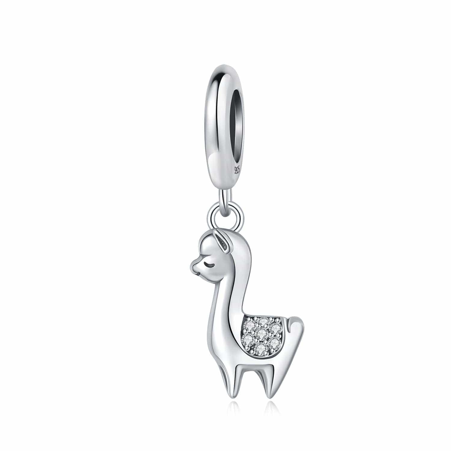 Sparkling Llama Dangle Charm