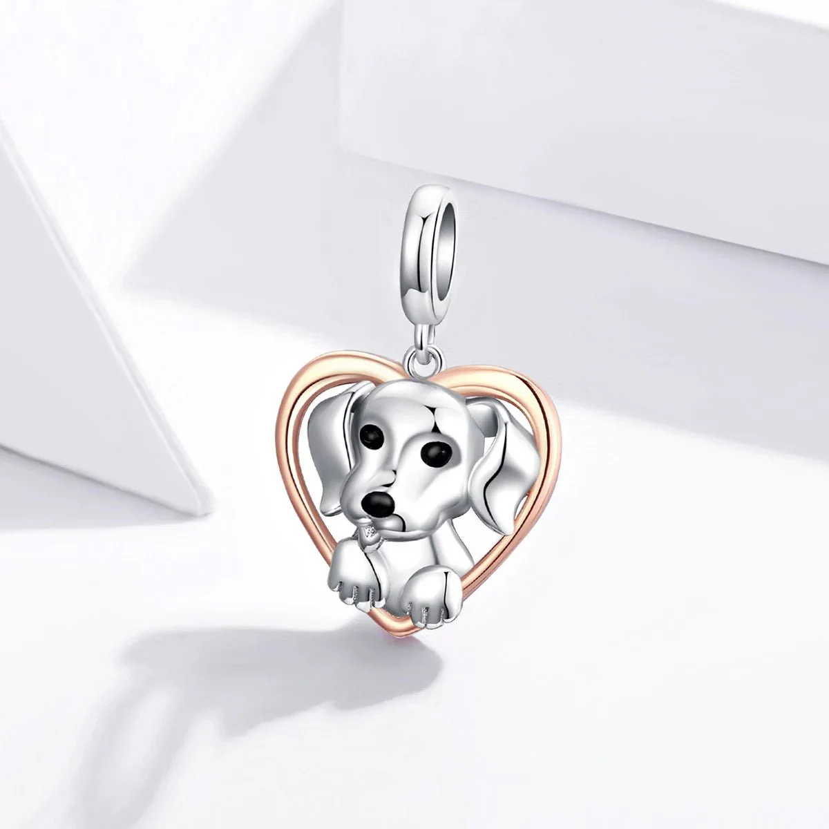 Labrador Puppy Dog Dangle Charm