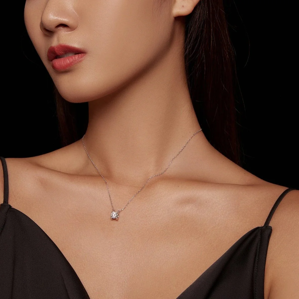 Pangama Moissanite Pendant Necklace