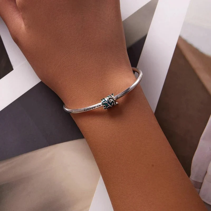 Green Monstera Leaves Charm