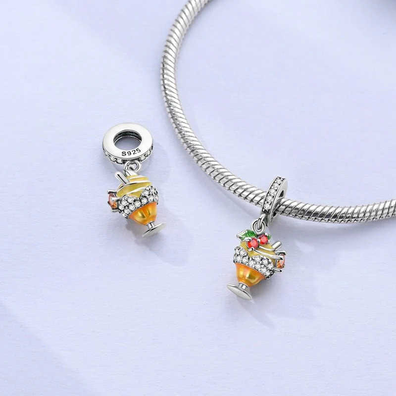 Lemonade Cocktail Dangle Charm