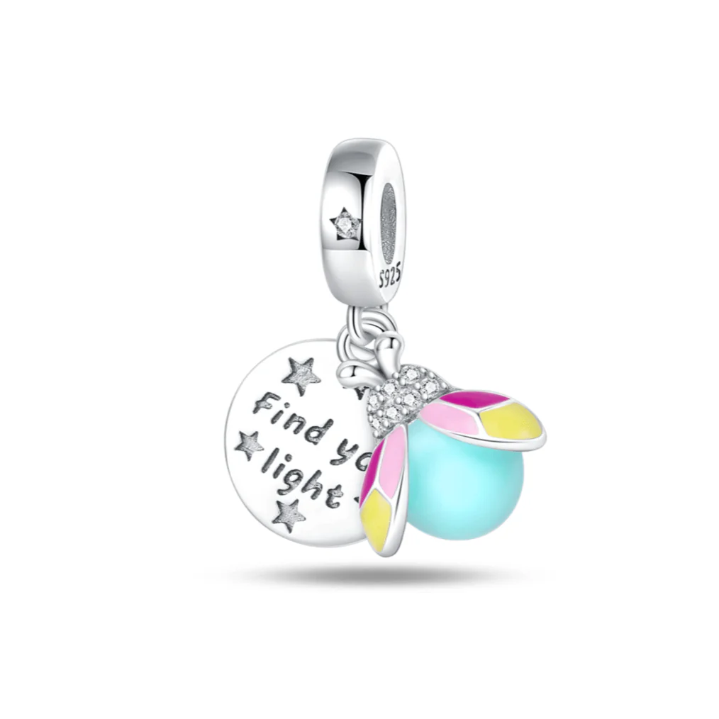 Glow in the Dark Luminous Firefly Charm