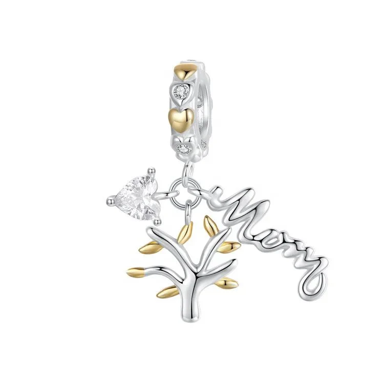 Heartfelt Mom Tree of Life Dangle Charm
