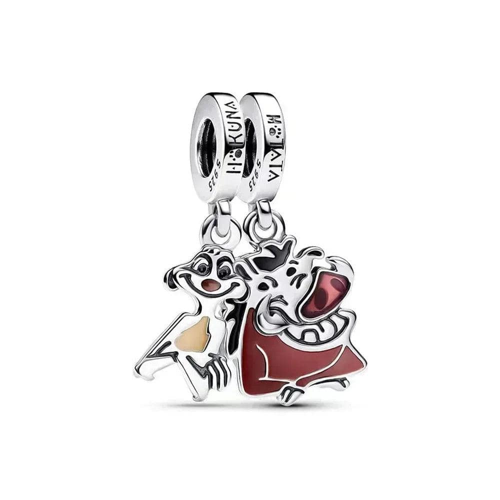 The Lion King Timon & Pumbaa Splittable Dangle Charm