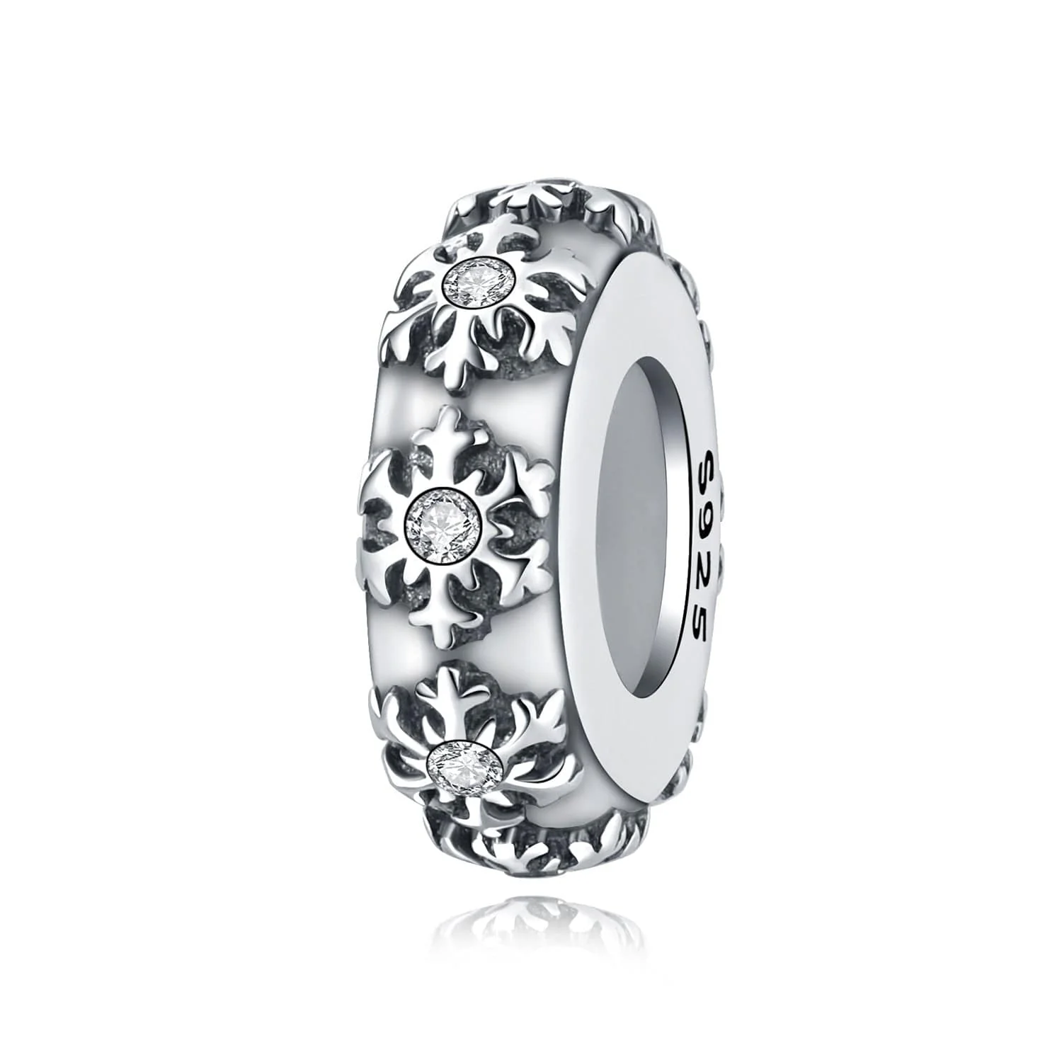 Snowflake Spacer Charm