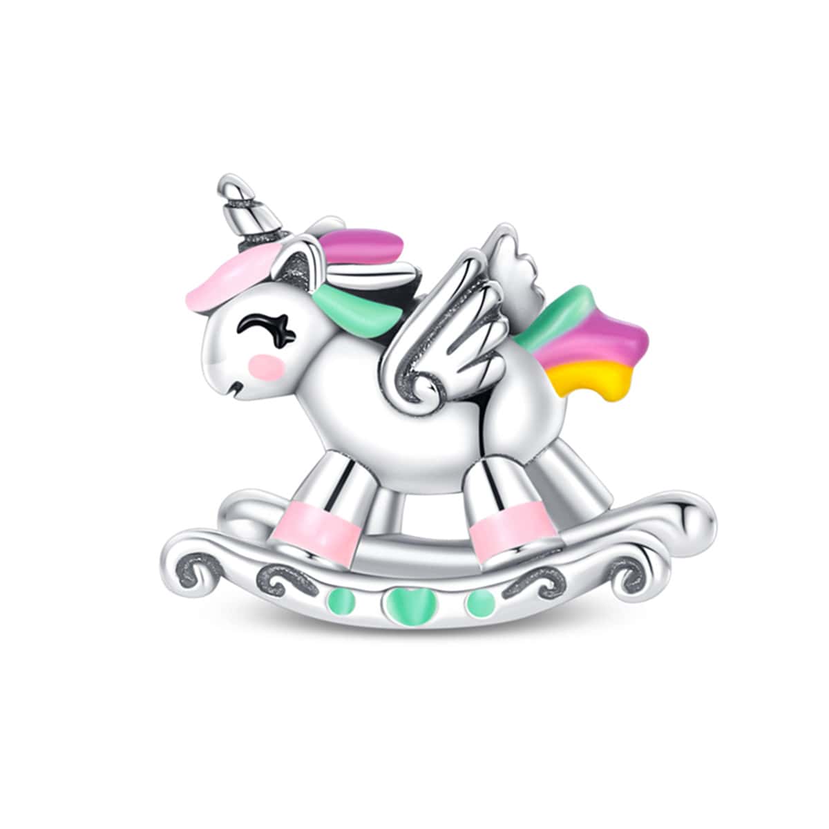 Rocking Unicorn Charm