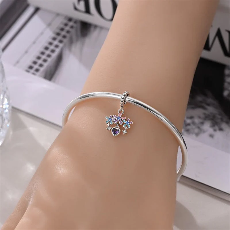 Blossoming Love Dangle Charm