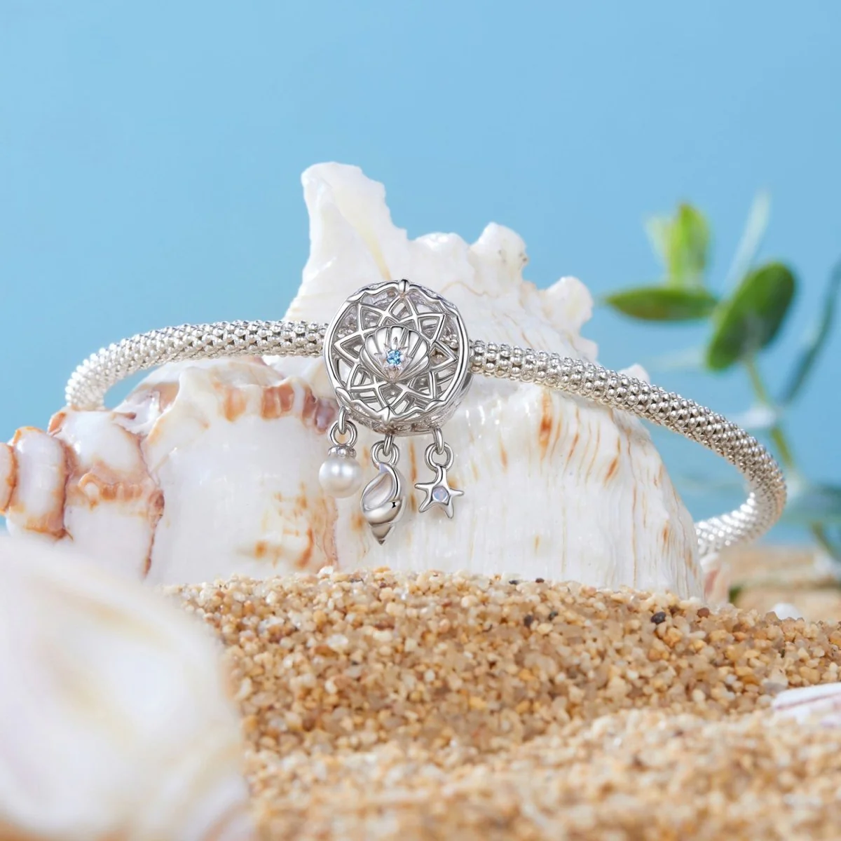 Dreamcatcher with Pearl & Starfish Charm