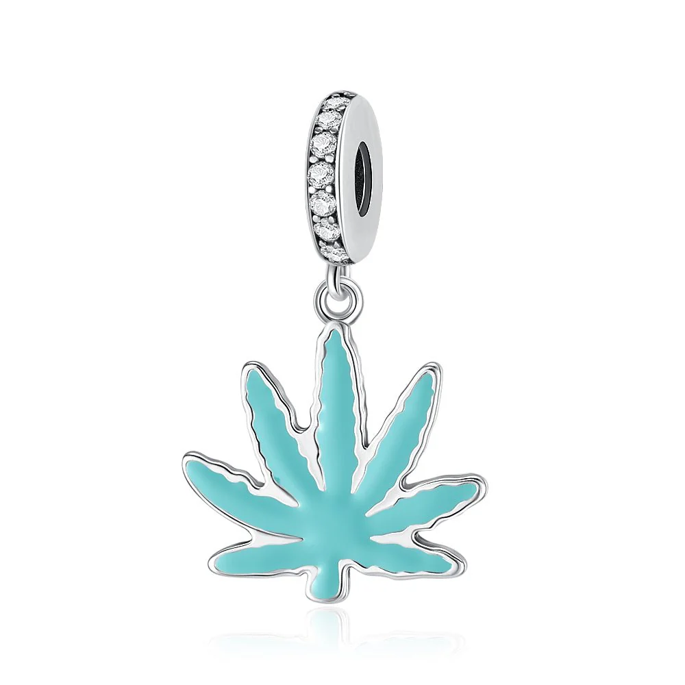Rick and Morty - Green Leaf Dangle Charm