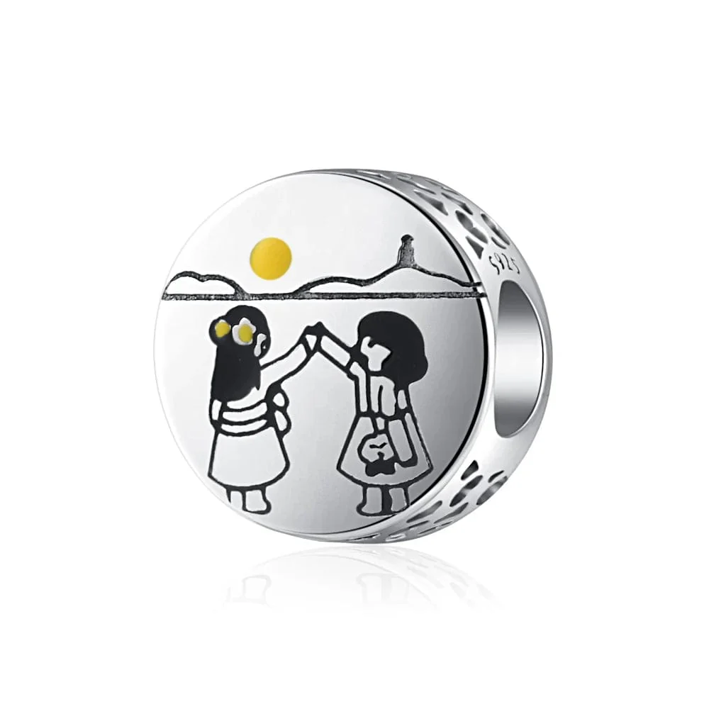 Best Girlfriends Charm