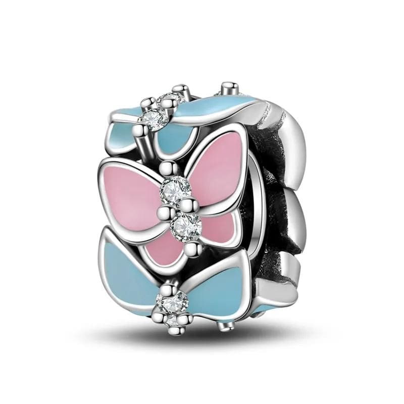 Glow in the Dark Luminous Spacer Butterflies Charm