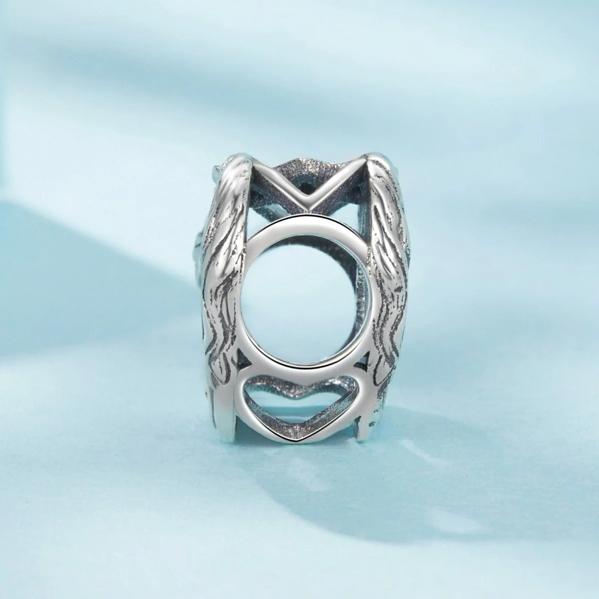 Girl & Horse Heart-Shaped Charm